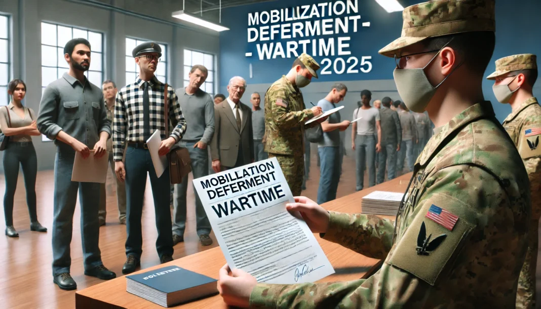 Відстрочка від призову у воєнний час 2025