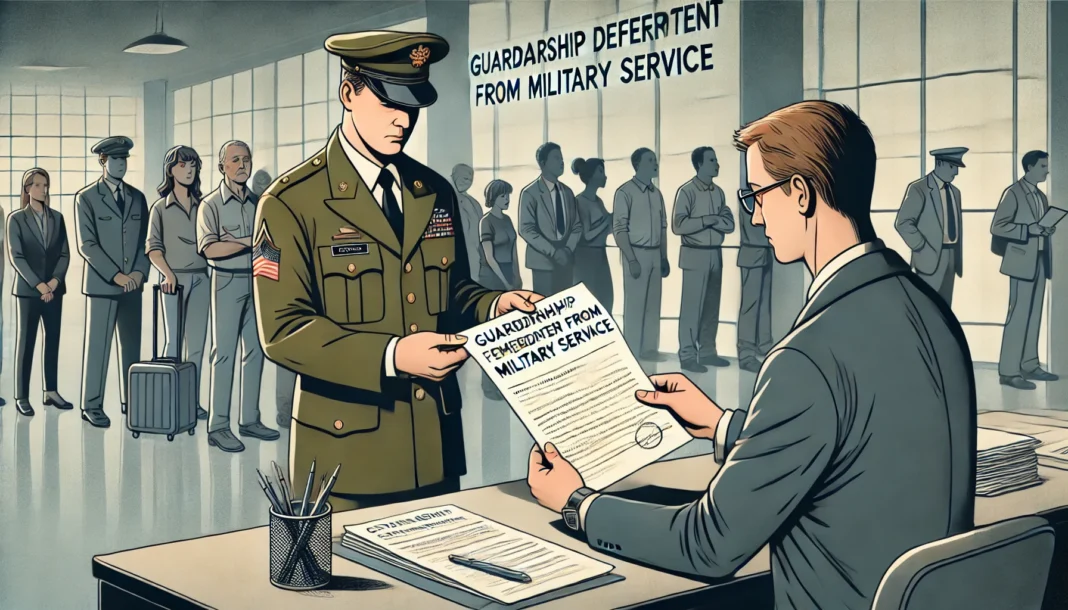 Опікунство відстрочка від армії
